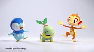 Turtwig, Chimchar, and Piplup