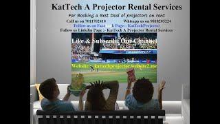 Best Affordable Projector For Home Theatre Cinema with katTech A Projector Rental Services.