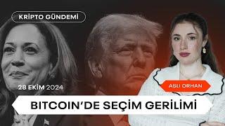 Bitcoin'de Seçim Öncesi Kritik Hafta: Trump mı Harris mi? | Kripto Gündemi | uzmancoin