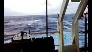 Huge waves in Bay of Biscay.mp4