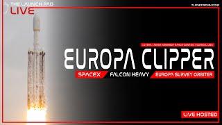 LIVE! NASA SpaceX Europa Clipper Launch