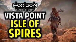 Isle of Spires Vista Point | Horizon Forbidden West (Find Where the Vista Point Image was Taken)