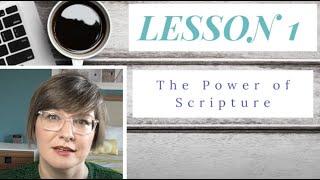 Book Coaching Lesson 1: The Power of Scripture