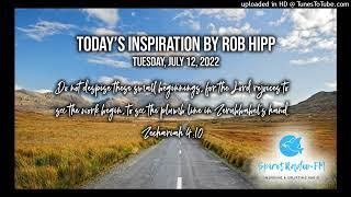 Today's Inspiration by Rob Hipp: Tuesday, July 12, 2022 - Celebrate The Journey