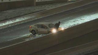 Icy roads continue to cause problems in North Texas, serve as stark reminder for some families