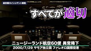 【解説】ニュージーランド航空60便 異常降下【航空重大インシデント】