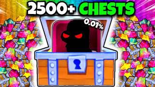 I OPENED 2,500+ CHESTS AND GOT NEW SECRET! (SpongeBob Tower Defense)