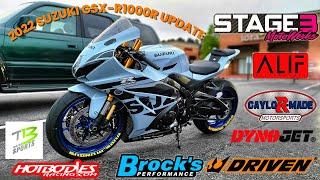 2022 Suzuki GSX-R1000R Update | Stage 3   Parts list