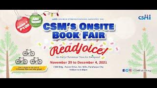 CSM Readjoice: Onsite Book Fair 2021