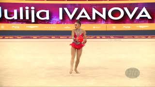 IVANOVA Julija (LTU) - 2019 Rhythmic Worlds, Baku (AZE) - Qualifications Ball