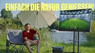 Brauchst du einen Outdoor-Fernseher? Sylvox 65" QLED ausprobiert