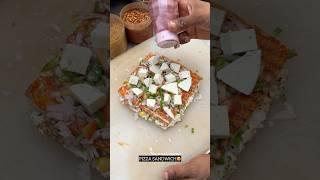 PIZZA SANDWICH | Indian street food #shorts