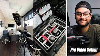 Updated Professional Videographer Setup! Gear + Client Shoot BTS + Examples.