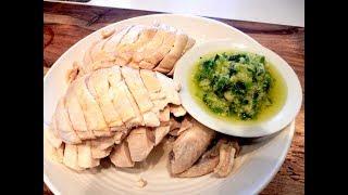 S1Ep35-Poached Boneless Chicken with Ginger Onion Dipping Sauce 薑蔥白斬雞