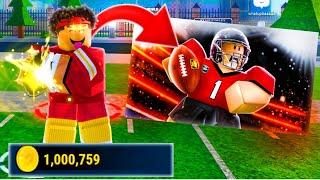 I Got 1 MILLION Coins In This NEW Roblox Football Game Football Legends (PARK TAKEOVER)