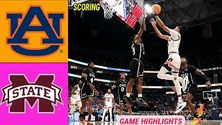 Auburn Tigers Vs Mississippi State Bulldogs Game Highlights | Jan 14,2025 Men's Basketball