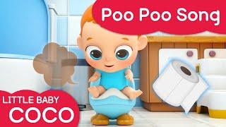 [Littlebaby COCO] Poo poo Song | Preschool Song | Potty-train | good habbit song for Kids️