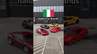 Italian Car brands…