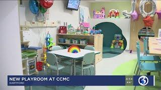 VIDEO: Newly renovated playroom revealed at Connecticut Children's Medical Center