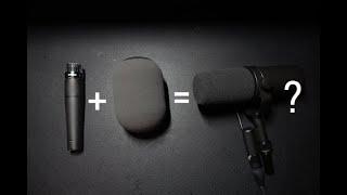 Does the SM57 + A81Ws mod sound like a Shure SM7B?