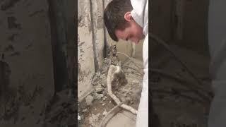 ремонт ванны под ключ (этап 1) монтажные работы