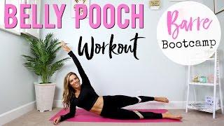 How to Lose BELLY POOCH | Lower Abs Barre Bootcamp