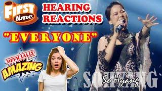 SHE'S INCREDIBLE!!! SOHYANG (소향) - EVERYONE (여러분) | "FIRST TIME HEARING" REACTIONS | TrendsTV