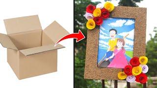 Photo Frame use Cardboard #homemade