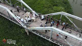 National Eucharistic Procession | Aerial Footage | Diocese of Grand Island