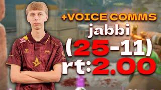 jabbi (25-11) +VOICE COMMS (ancient) | FACEIT Ranked | #cs2  #pov