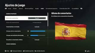 COMO cambiar COMENTARISTAS en EA SPORTS FC 24 (Dj mariio) ️