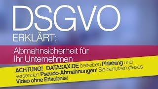 EU Datenschutz-Grundverordnung (DSGVO) - so vermeiden Sie Abmahnungen!