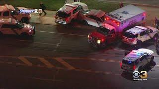 Philadephia Police Chase Ambulance