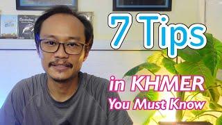 7 Tips in Khmer Language You Must Know