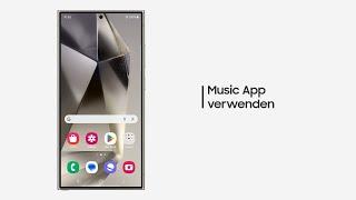 Samsung Music App verwenden