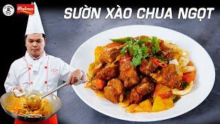 Sườn Xào Chua Ngọt rất ngon và hấp dẫn | Kỹ Năng Vào Bếp