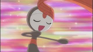 Meloetta Song and Transformation / pokemon best wishes