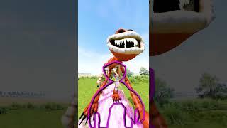 CAN YOU CATCH GIRLCAT KRAB SMILING CRITTER POPPY PLAYTIME PERFECT OUTLINE in GARRY'S MOD MEME