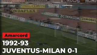 AMARCORD: JUVENTUS-MILAN 0-1 | 29 novembre 1992 | Serie A 1992-93