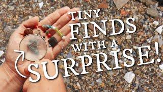 What Did We Find Mudlarking On Our Hands + Knees? Teeny Tiny Treasures!