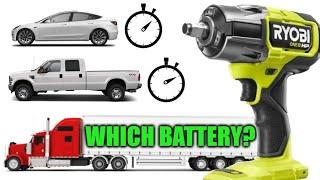 Can a ONE+ HP Ryobi Remove A Semi-Truck Lug Nut? QuickTest 7