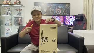 Hot Toys Iron Man Mark 85 Unboxing & Review (New Head Sculpt) | Marvel Avengers End Game