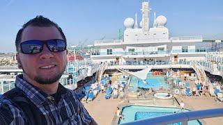  Live from the Discovery Princess! Sailing away party to our 7 day Mexico Riviera Cruise!