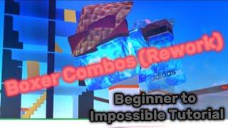 Boxer Combos Rework, Beginner To Impossible Tutorial - Project Smash