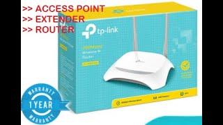 SETTING WIFI EXTENDER / REPEATER TP LINK TL-WR840N