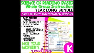 Science of Reading Whole Group Lessons for Kindergarten