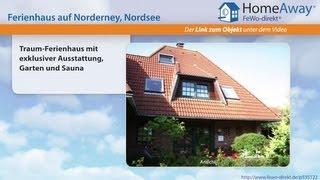 Norderney: Traum-Ferienhaus mit exklusiver Ausstattung, Garten und Sauna - FeWo-direkt.de Video