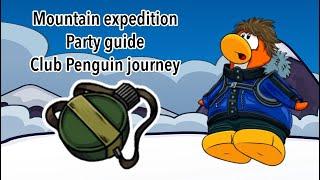 Mountain expedition party guide | Club penguin journey