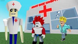 THE GRAND HOSPITAL ESCAPE In Roblox  First Person Obby | Khaleel and Motu Gameplay