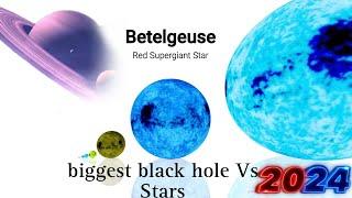 biggest to smallest planets in our solar system | Universe size comparison | Stars size comparison